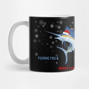 Fishing You A Merry Christmas Mug